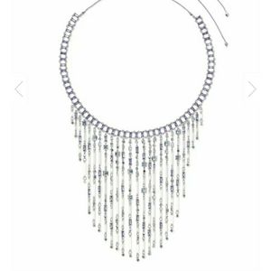 NEW $295 Kendra Scott Necklace Maxen Silver